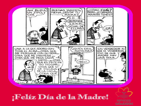 ¡Felíz Día de la Madre!