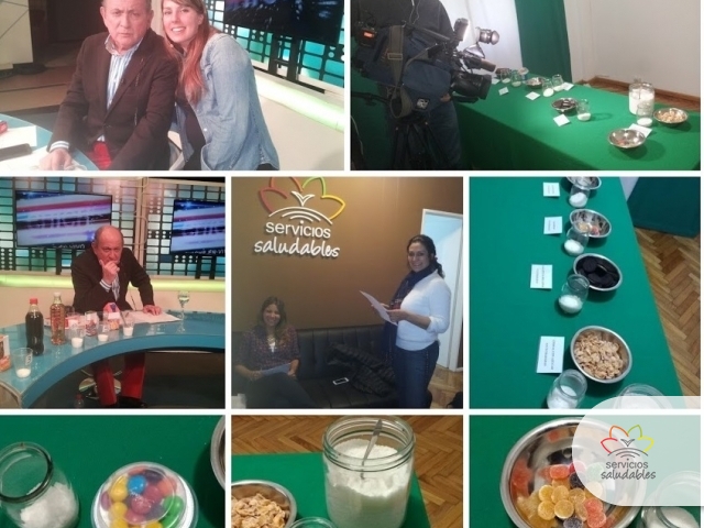 Servicios Saludables estuvo en el Programa de Chiche Gelblung: El azúcar oculta en lo que comemos y bebemos.